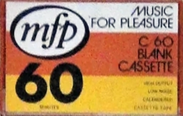 Compact Cassette mfp / Music For Pleasure 60 Type I Normal 1975 Australia