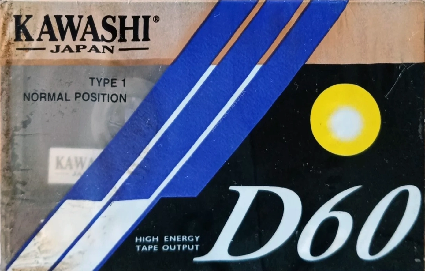 Compact Cassette Kawashi D 60 Type I Normal 1995 Unknown Country