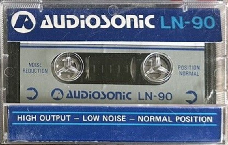 Compact Cassette Audiosonic 90 Type I Normal 1982 China