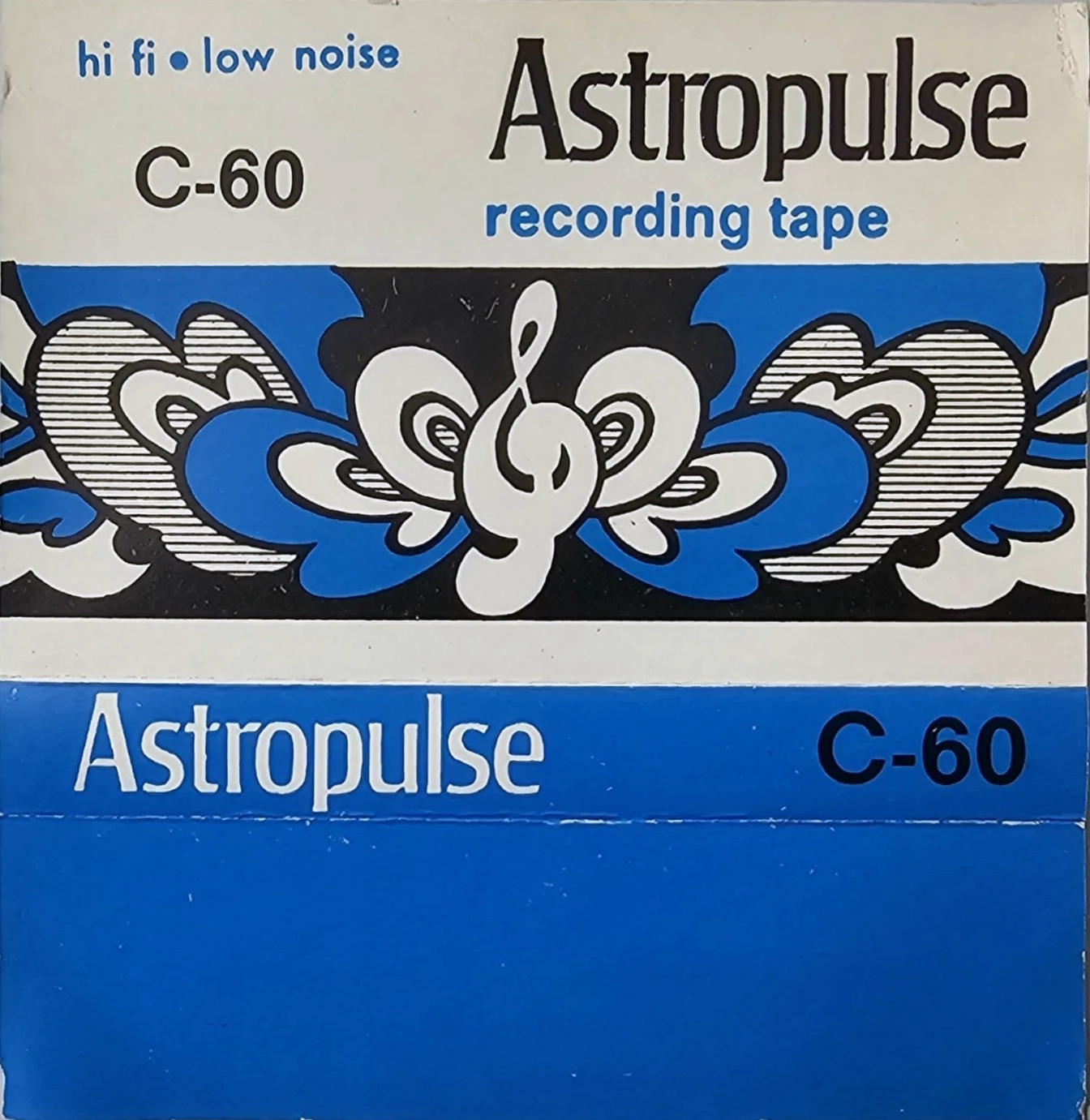 Compact Cassette Astropulse 60 "black" Type I Normal 1976 Unknown Country