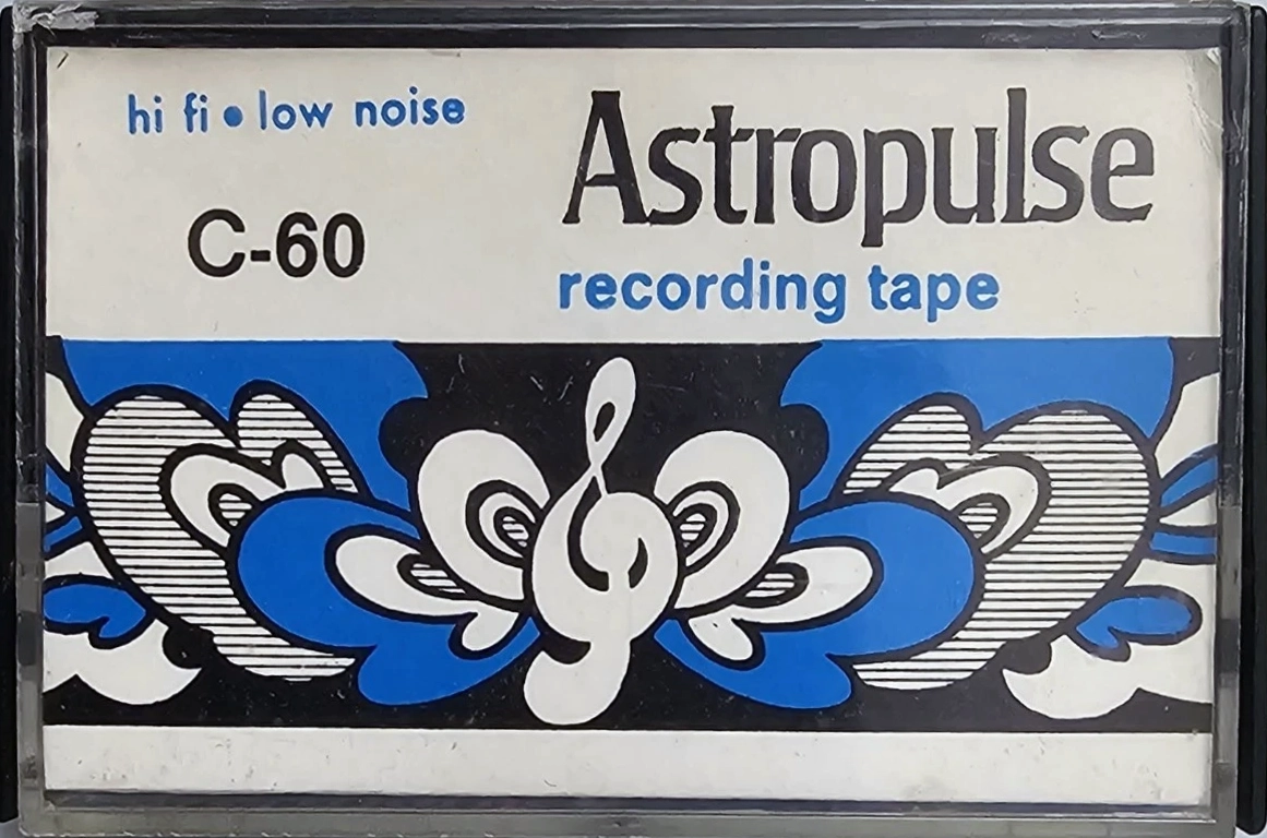 Compact Cassette Astropulse 60 "black" Type I Normal 1976 Unknown Country