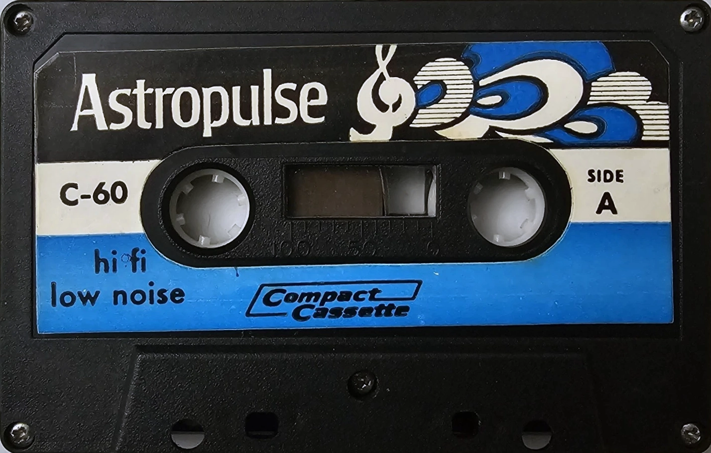 Compact Cassette Astropulse 60 "black" Type I Normal 1976 Unknown Country