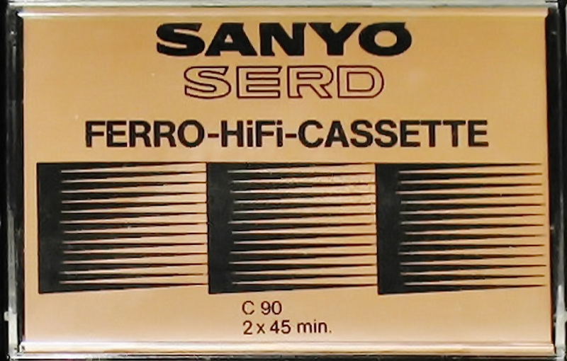 Compact Cassette:  Sanyo - Serd 90