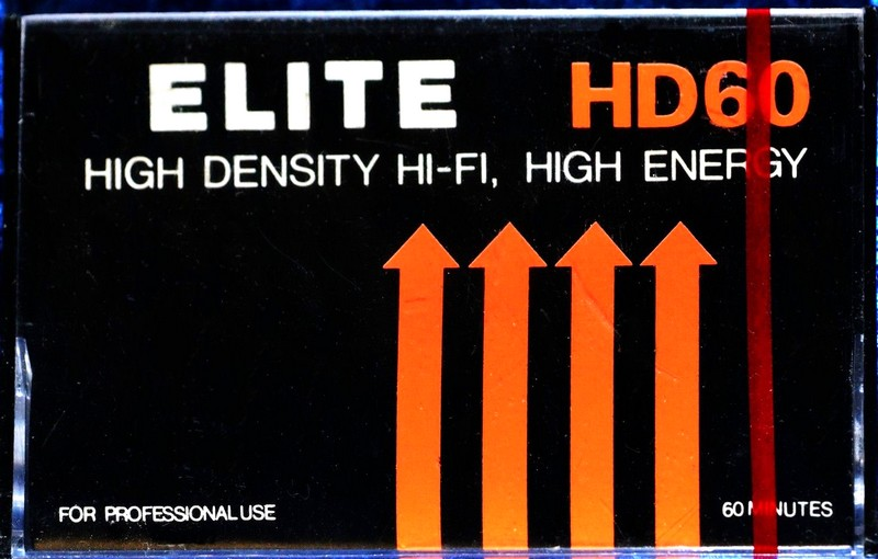 Compact Cassette Elite 60 Type I Normal Hong Kong