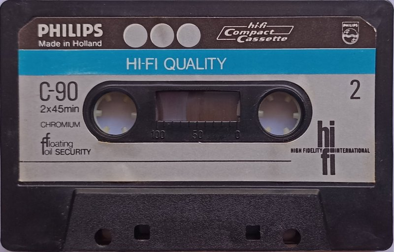 Compact Cassette: Philips  - Chromium 90