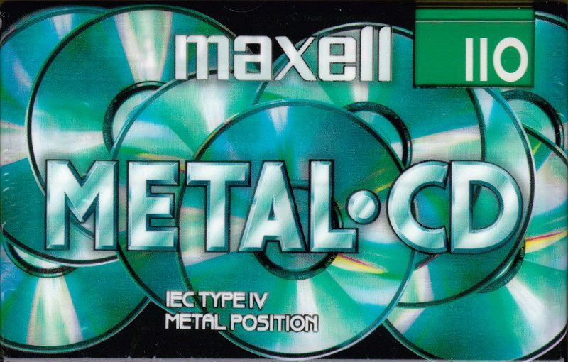 Compact Cassette: Maxell / Hitachi Maxell - Metal CD 110