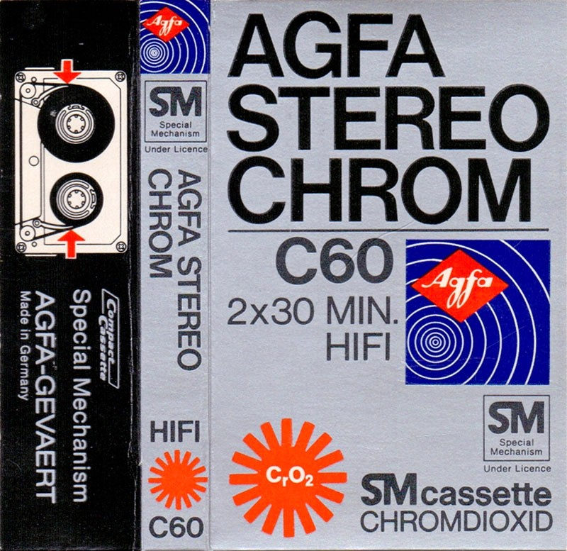 Compact Cassette: AGFA  - Stereochrom 60