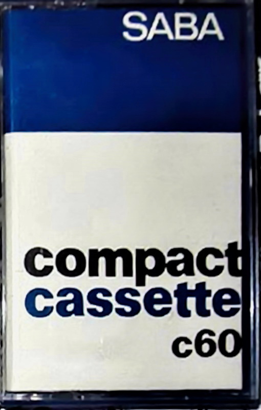 Compact Cassette Saba 60 Type I Normal Germany