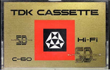 Compact Cassette TDK SD 60 Type I Normal 1968 Japan