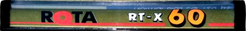 Compact Cassette ROTA RT-X 60 Type I Normal Thailand