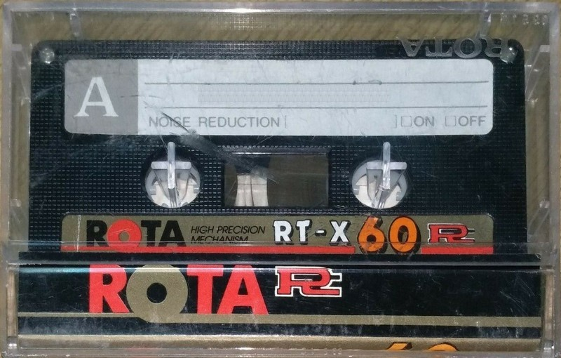 Compact Cassette ROTA RT-X 60 Type I Normal Thailand