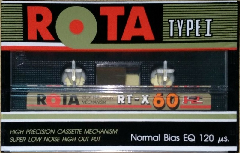 Compact Cassette:  ROTA - RT-X 60