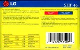 Compact Cassette LG SHP 46 Type I Normal 1991 North America
