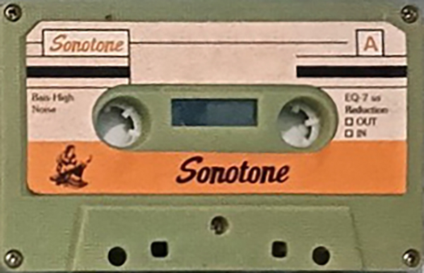 Compact Cassette Sonotone Type II Chrome 1986 India
