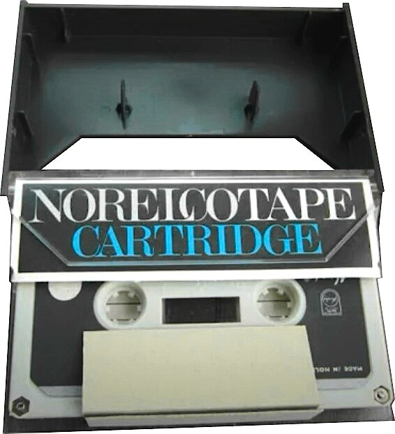 Compact Cassette Norelco 60 "Norelcotape Cartrige" Type I Normal 1964 USA