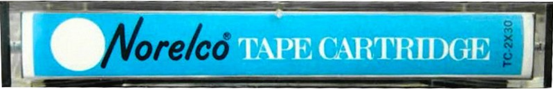 Compact Cassette Norelco 60 "Norelcotape Cartrige" Type I Normal 1964 USA