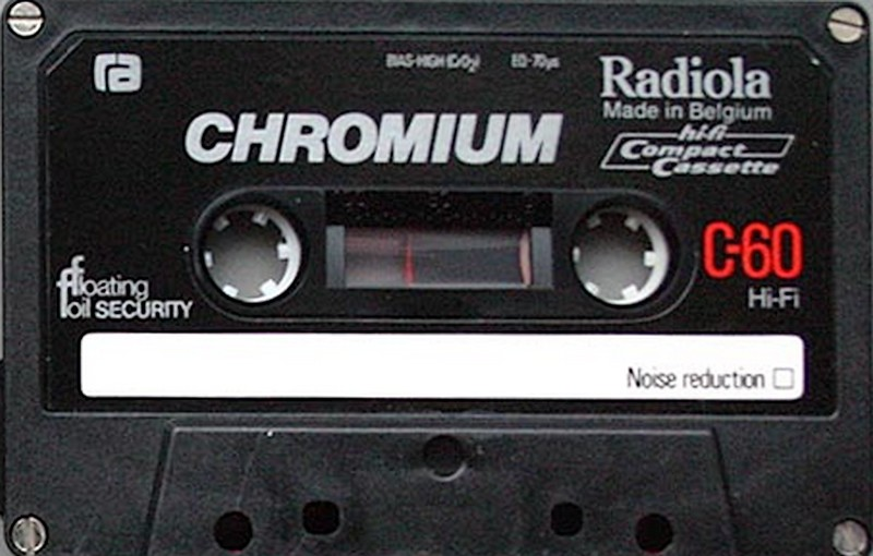 Compact Cassette Radiola Chromium 60 Type II Chrome 1978 Europe