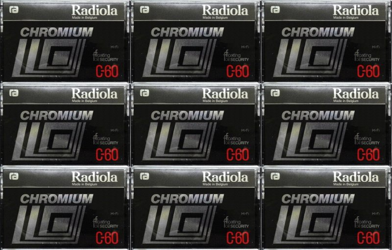 Compact Cassette: Philips Radiola - Chromium 60