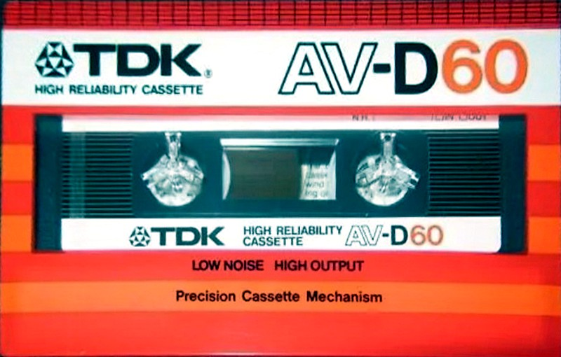 Compact Cassette: TDK  - AV-D 60