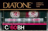 Compact Cassette Diatone BH 60 Type I Normal 1984 Japan