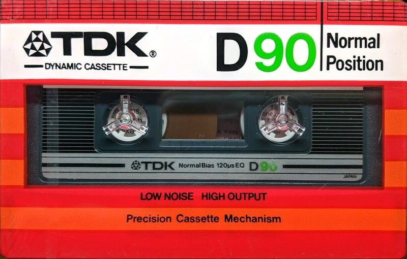 Compact Cassette: TDK  - D 90