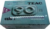 3 pack Teac CDX I 90 Type I Normal 1990 Australia