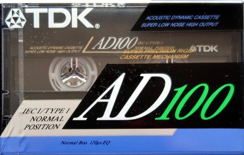 Compact Cassette: TDK  - AD 100