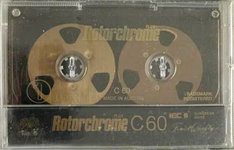Compact Cassette MCP Rotorchrome 60 "Plus" Type II Chrome 1984 Europe