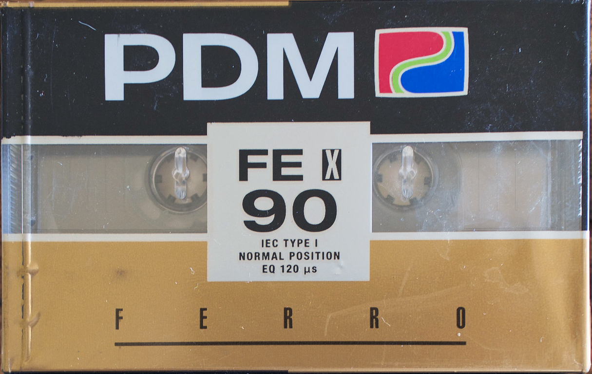 Compact Cassette PDM FE X 90 Type I Normal 1990 Europe