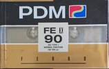Compact Cassette PDM FE X 90 Type I Normal 1990 Europe