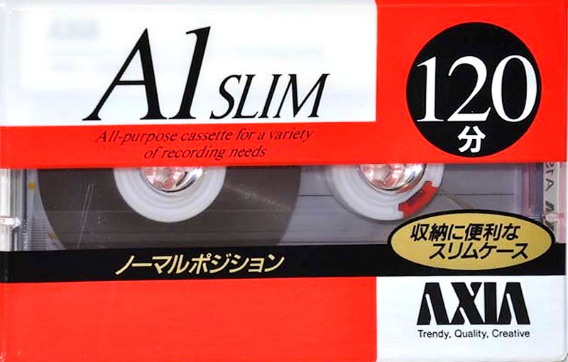 Compact Cassette AXIA A1 120 "A1SA120" Type I Normal 1993 Japan