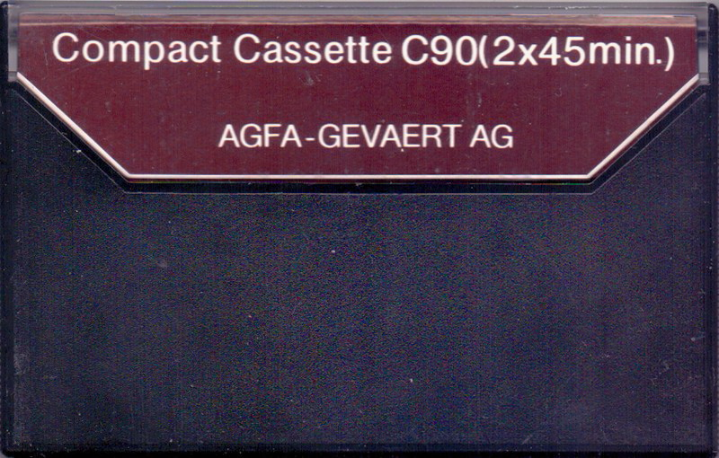 Compact Cassette AGFA 90 Type I Normal 1980 Germany
