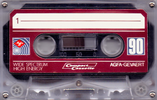 Compact Cassette AGFA 90 Type I Normal 1980 Germany