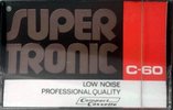 Compact Cassette Supertronic 60 Type I Normal Unknown Country