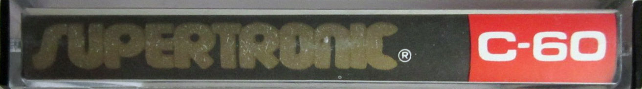 Compact Cassette Supertronic 60 Type I Normal Unknown Country
