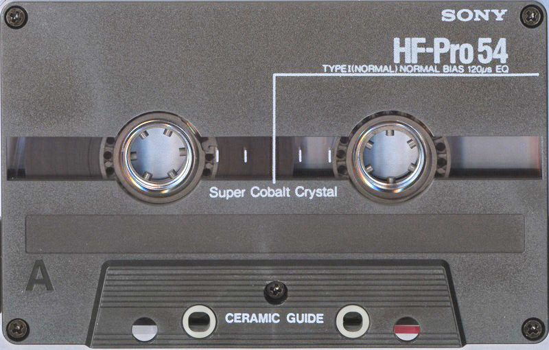 Compact Cassette: Sony  - HF-Pro 54