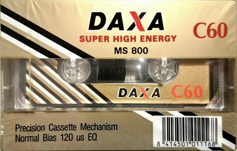 Compact Cassette Daxa 60 "MS 800" Type I Normal Unknown Country