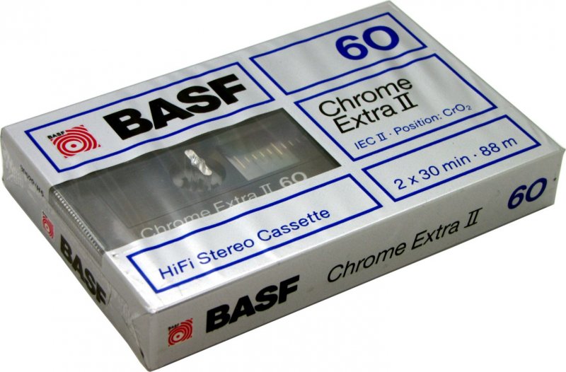 Compact Cassette: BASF  - Chrome Extra II 60