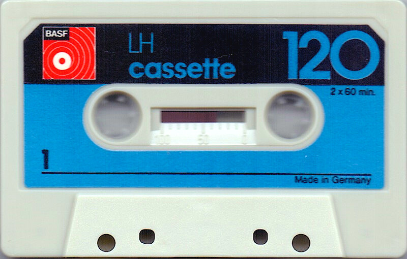 Compact Cassette BASF LH 120 Type I Normal 1973 Europe