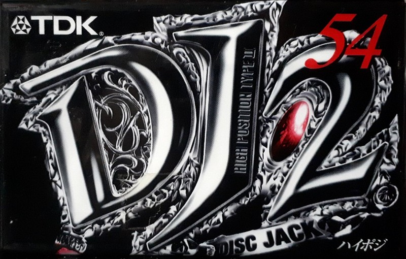 Compact Cassette TDK DJ2 Disc Jack 54 "DJ2-54A" Type II Chrome 1998 Japan