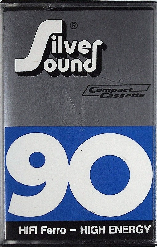 Compact Cassette Silver Sound High Energy 90 "Multibrand" Type I Normal 1983 Europe