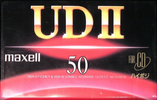 Compact Cassette Maxell UDII / UD2 50 "UD2-50G" Type II Chrome 1994 Japan