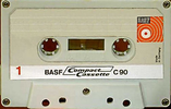 Compact Cassette BASF 90 Type I Normal 1968 Germany