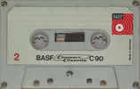 Compact Cassette BASF 90 Type I Normal 1968 Germany