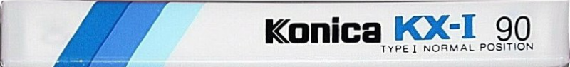 Compact Cassette Konica KX-I 90 Type I Normal 1987 Japan