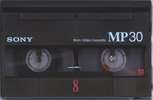 Video8, Hi8, Digital8 Sony MP 30 "Video8 P5-30MP" Type I Normal 1998 Europe