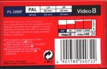 Video8, Hi8, Digital8 Sony MP 30 "Video8 P5-30MP" Type I Normal 1998 Europe