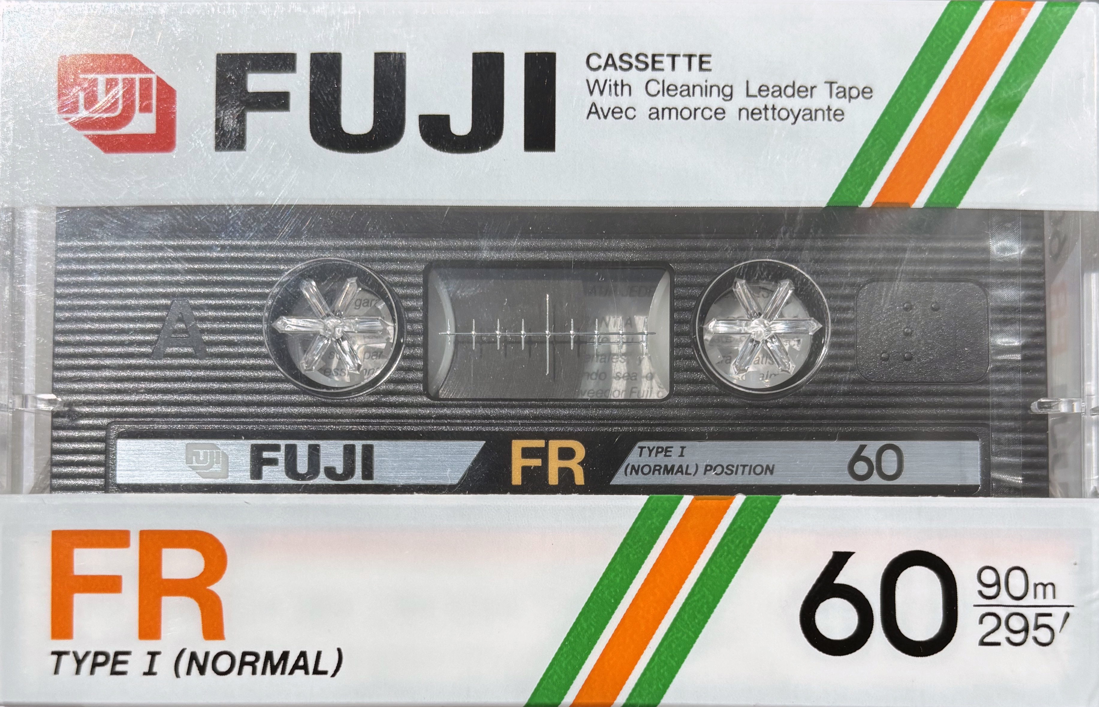 Compact Cassette Fuji FR 60 Type I Normal 1985 Europe
