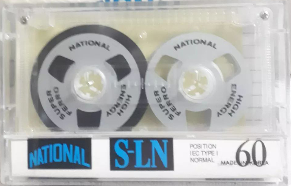 Compact Cassette National 60 "S-LN" Type I Normal South Korea