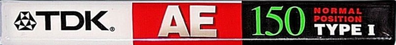 Compact Cassette TDK AE 150 "AE-150F" Type I Normal 1998 Japan